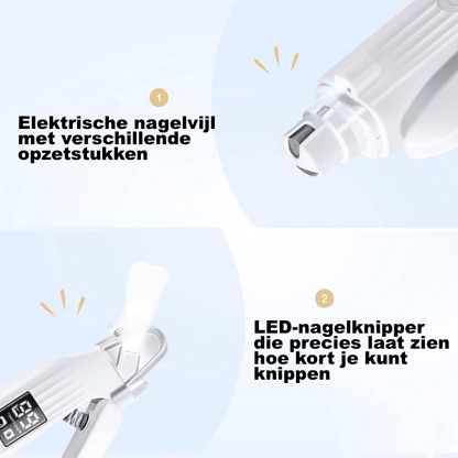 Nooit Meer Te Diep Knippen — Veilig Nagels Knippen met LED