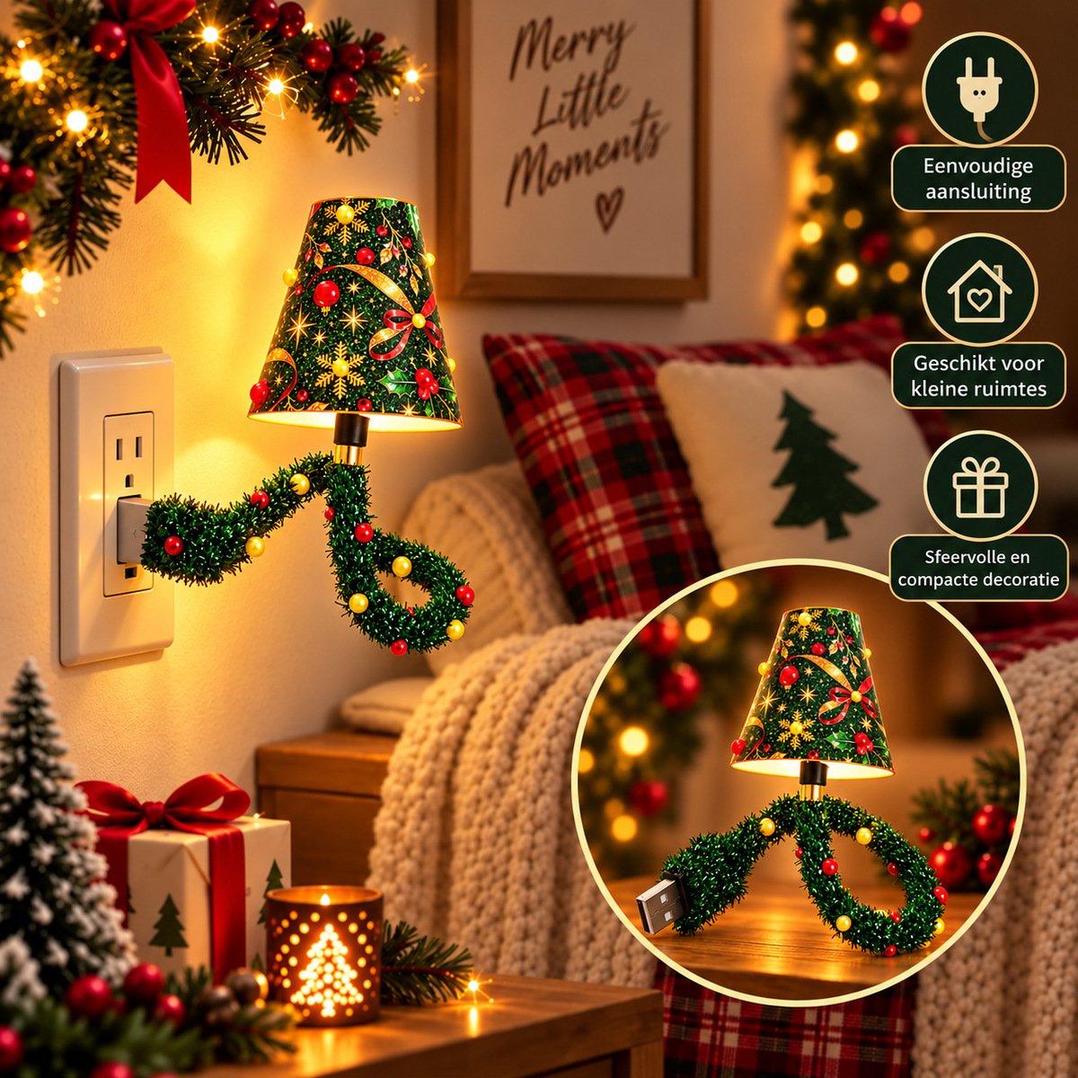 MerryBeam™ Kerst Projectielamp | Tover je kamer om tot een winterwonderland