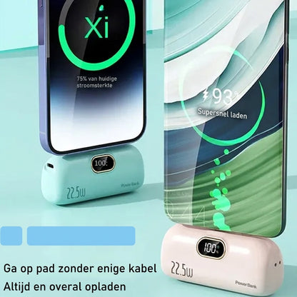 PowerPocket™ | Nooit meer een lege telefoon onderweg
