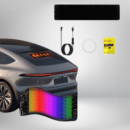 NightGlare™ Flexibel LED Matrix-Scherm | Devil Eyes, Teksten en Animaties via de App