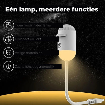 NovaGlow™ Galaxy Projector | Elke avond een andere sterrenhemel aan je plafond