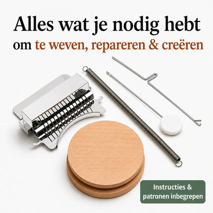 ReWeave™ Weef-Reparatieset | Repareer gaten in kleding in 15 minuten