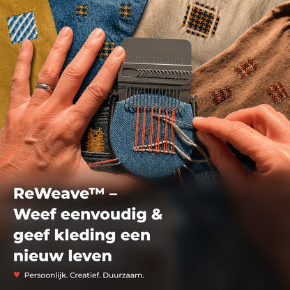 ReWeave™ Weef-Reparatieset | Repareer gaten in kleding in 15 minuten