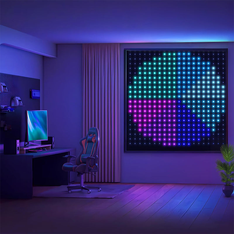 PixelGlow™ Smart LED-Gordijn | Tover je raam om tot een lichtshow