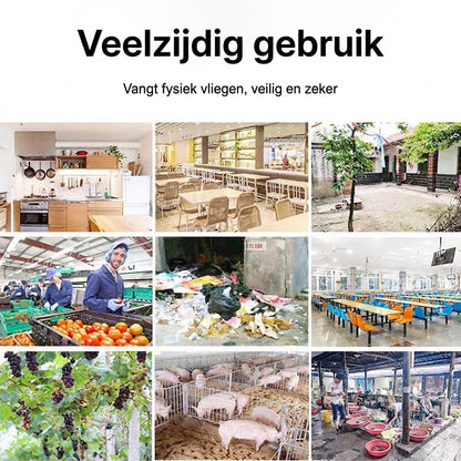 BuzzTrap™ | Vliegen weg, zonder gif of stroom