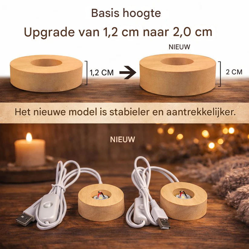 Breng de Sterren in Je Kamer – Sfeervolle Kristallen Lamp